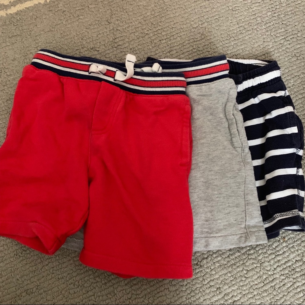 Carters and Gymboree 4t comfy cotton shorts